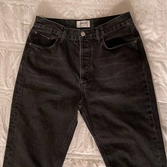 AGOLDE Lana mid-rise straight leg jean - Picture 3 of 5